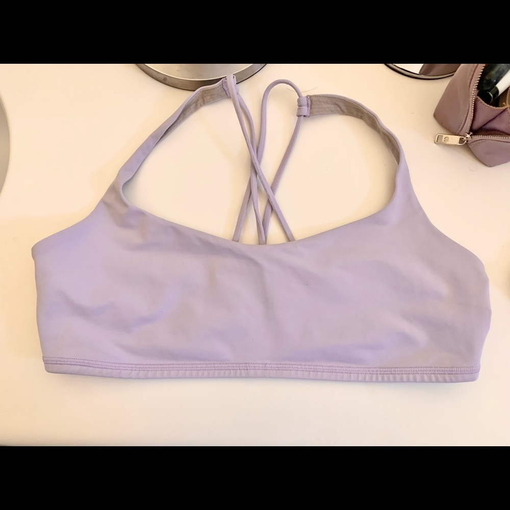 Lululemon Free to be bra lavender dew